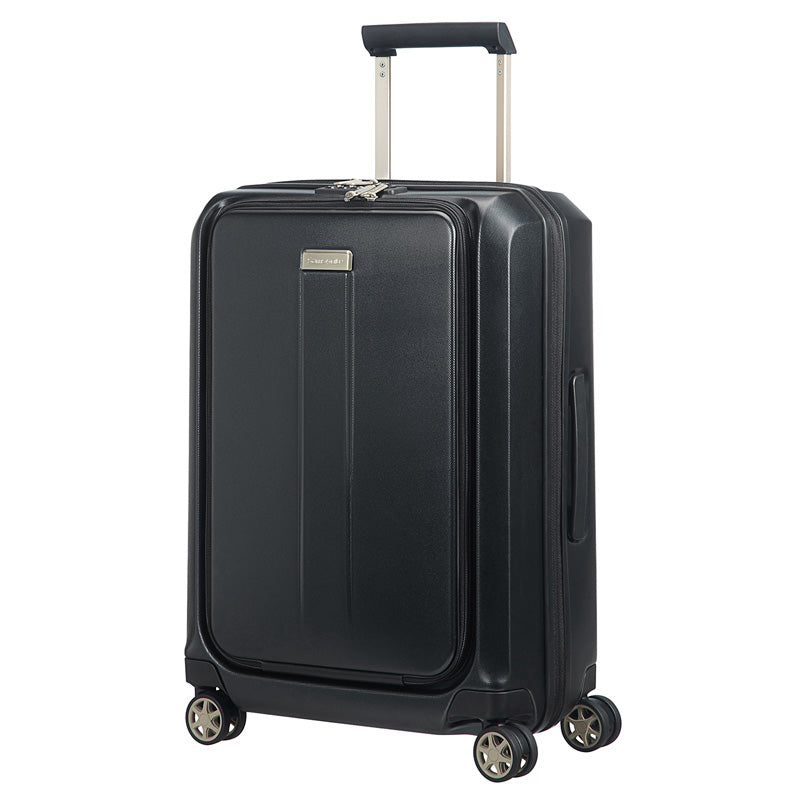Samsonite Prodigy 55cm Small 4 Wheel Hard Suitcase Black