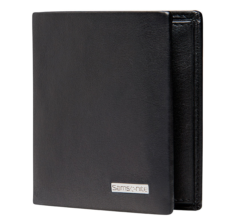 Samsonite RFID Protected Slimline Leather Wallet with Coin