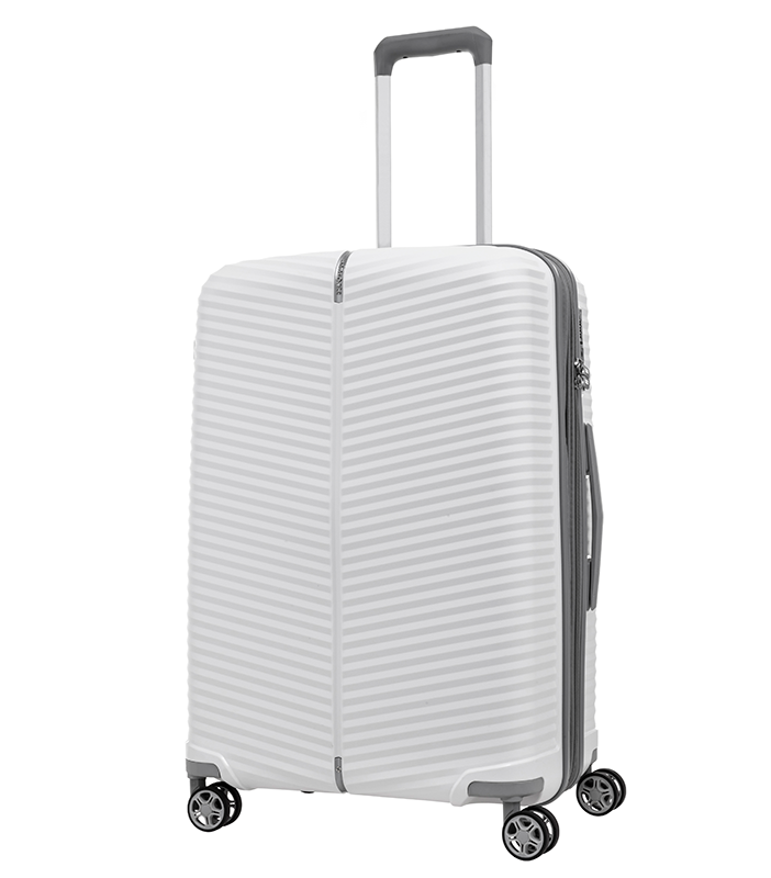 spinner luggage with recessed wheels