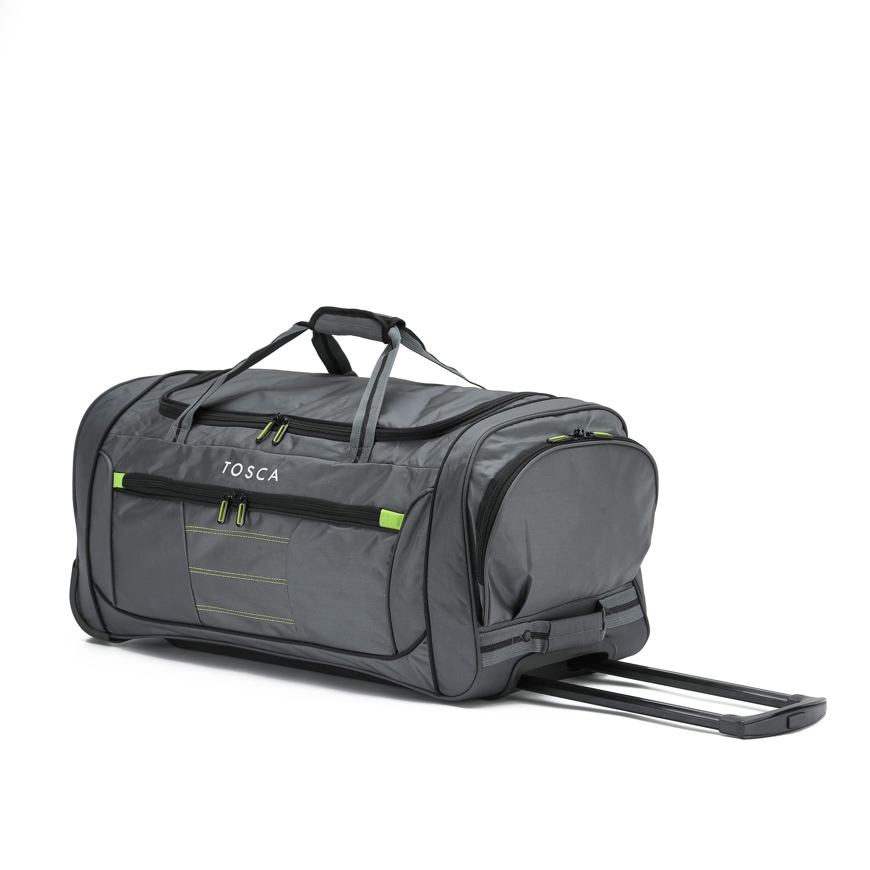 duffle bag grey