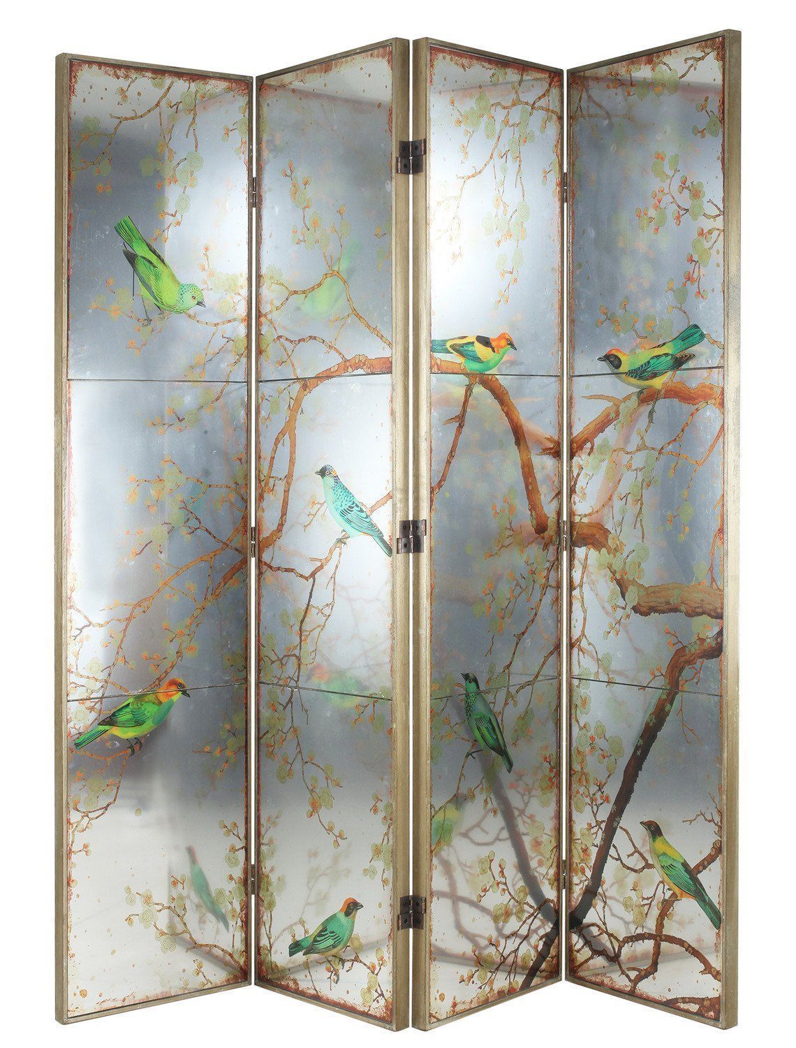 MIRRORED BIRD DIVIDER | Buy Room Dividers & Screens - 207890