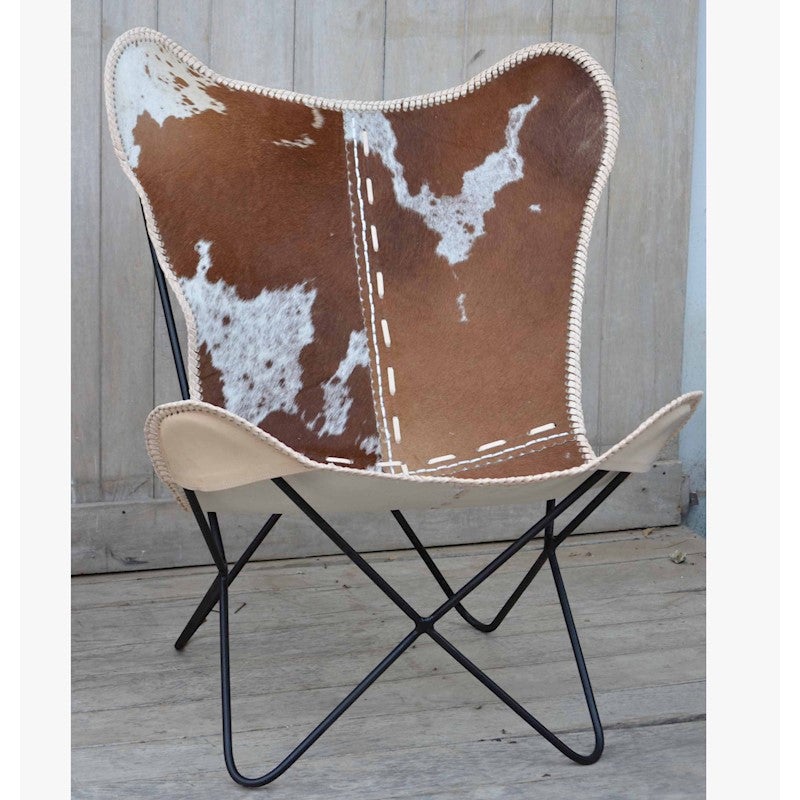 Classic Cowhide Butterfly Chair Buy Armchairs Accent Chairs