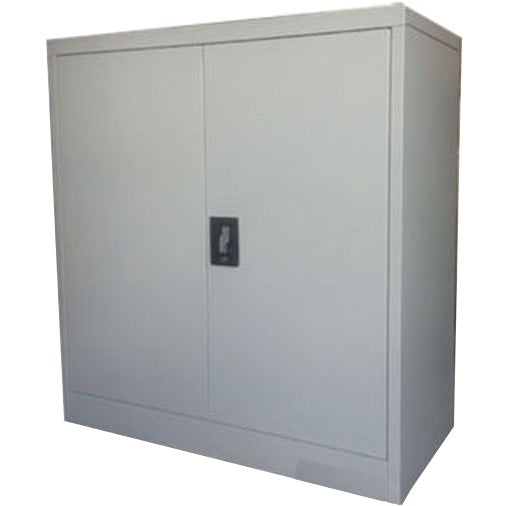 Half Size Steel Storage File Cabinet W Lock In Grey Buy Office
