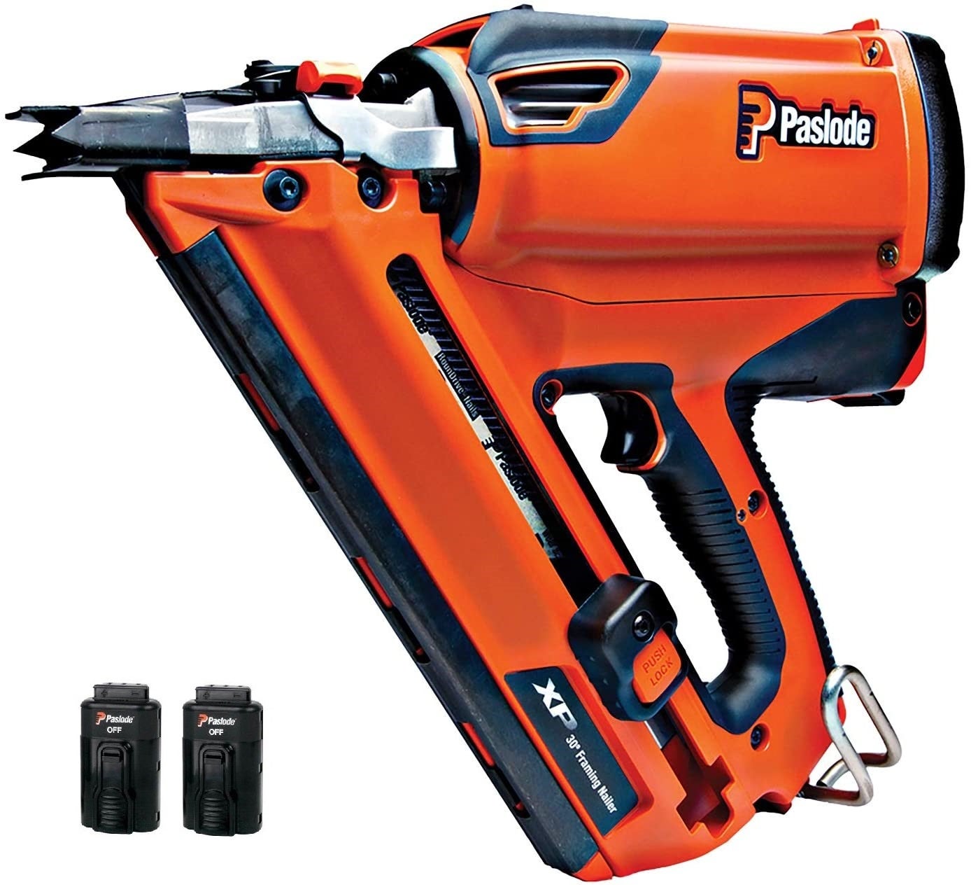 New Paslode Cordless Gas Framing Nail Gun Kit 905600 Cf325xp 2 Batteries Buy Nail Guns 200891