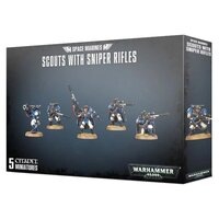 Warhammer 40K Space Marines Scouts with Sniper Rifles 2019