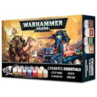 Warhammer 40000 Citadel Essentials Paint Set 2018