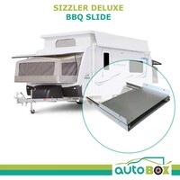 Sizzler Deluxe 2.0 BBQ Slide with quick release for Caravan Motorhome
