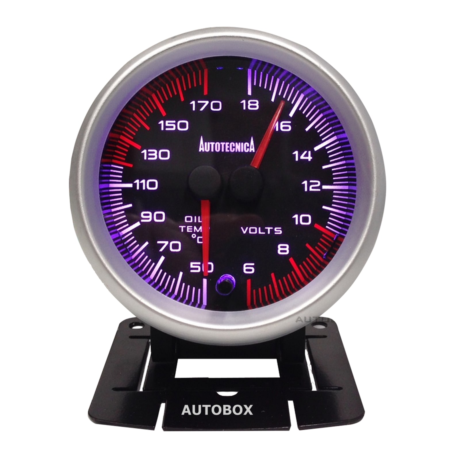 VOLT 52mm Electronic Digital M:SPEC Gauge by Autotecnica Volts Meter Voltage