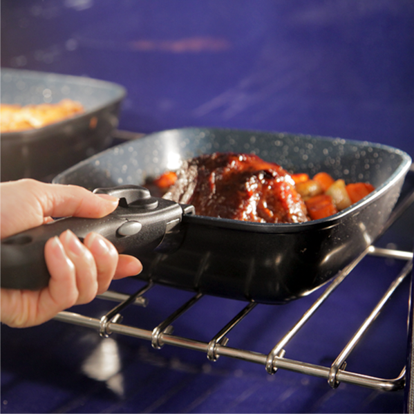 Flavorstone Diamond 22cm & 24cm Deep Pan Set Buy Cookware Sets