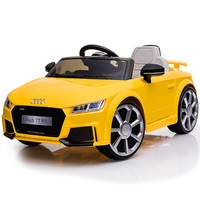 Kids Ride On Car LICENSED Audi TT RS Electric Battery Powered Motorised Yellow