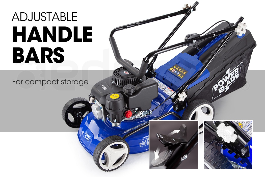 POWERBLADE Lawn Mower 139CC 17 Inch Petrol Powered Push Lawnmower 4 Stroke Engine Buy Lawn