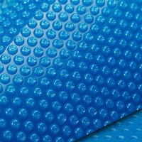 AURELAQUA Solar Swimming Pool Cover 500 Micron Heater Bubble Blanket 6x3.2m