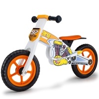 ROVO KIDS Wooden Kids Balance Bike Ride On Toy Push Bicycle Toddler Training