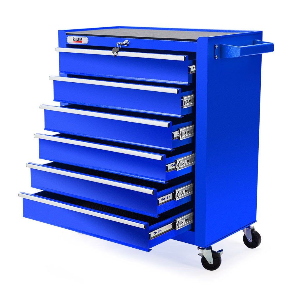 BULLET 6 Drawer Tool Box Cabinet Trolley Garage Toolbox Storage ...