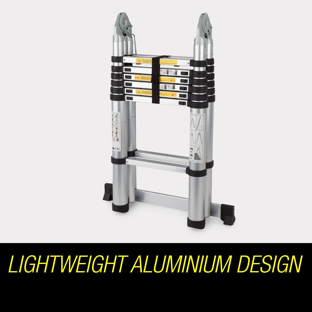 Bullet 4.4m Multipurpose Aluminium Telescopic Folding Ladder Alloy Extension Steps Buy