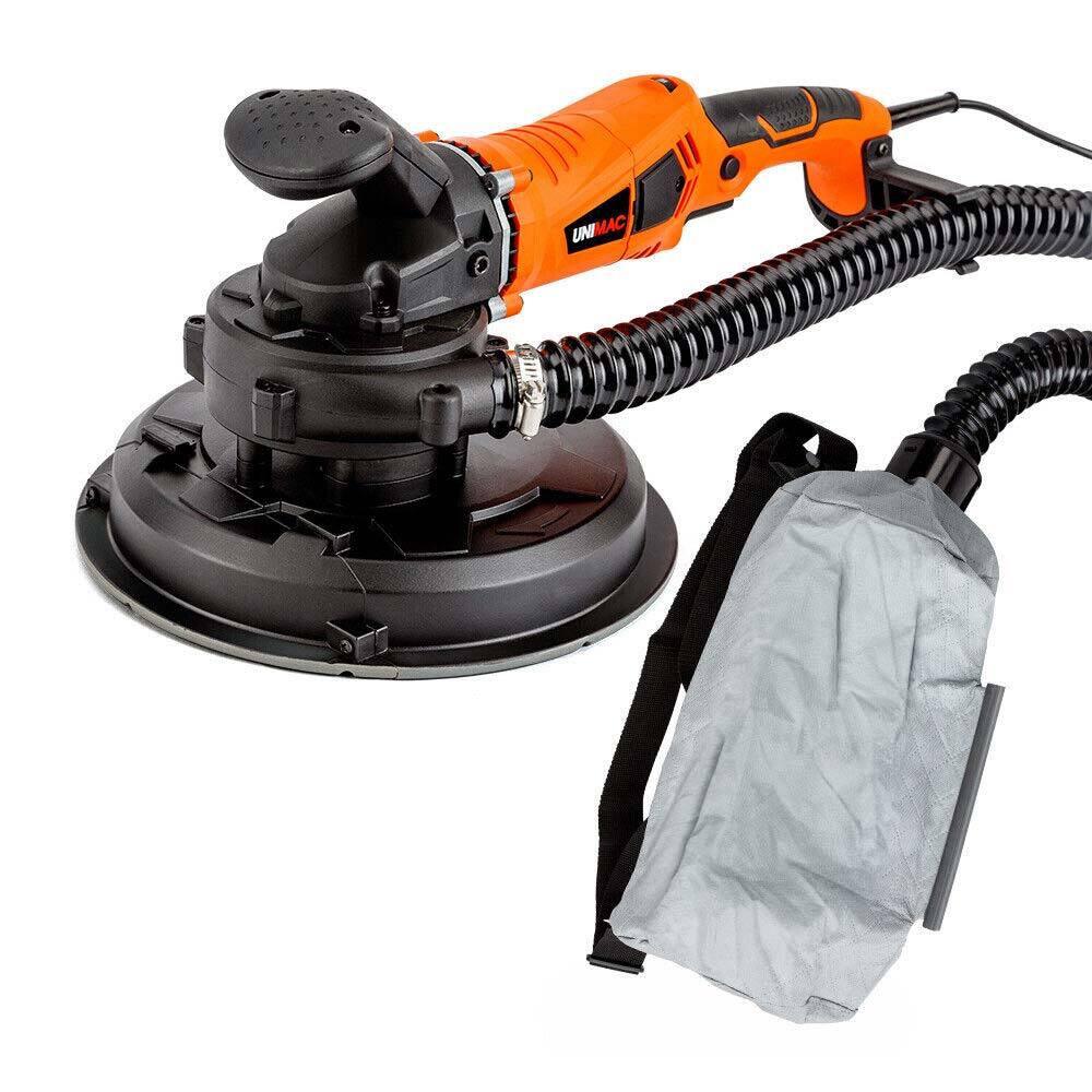 UNIMAC 1800W Drywall Sander Plaster Automatic Wall Gyprock Vacuum