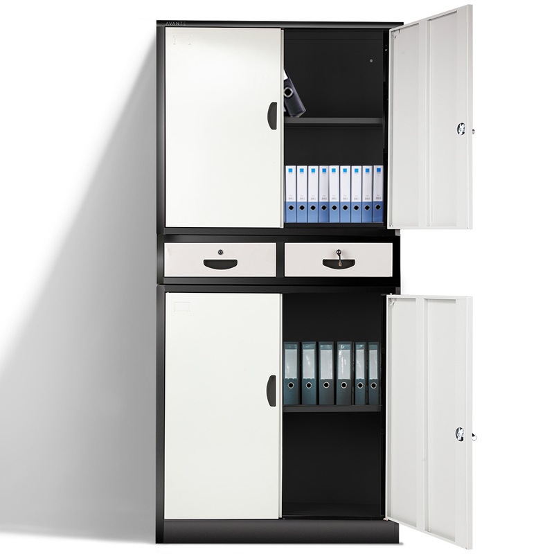 Avante Stationary Cabinet Office Metal Lockable Storage Cupboard 4