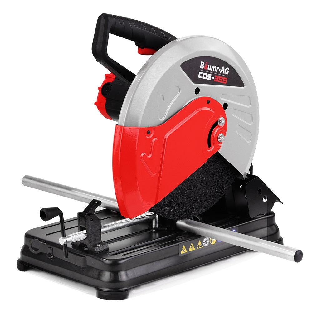 Baumr-AG Metal Cut-Off Saw 14 Inch Drop Chop Circular Cutting Machine