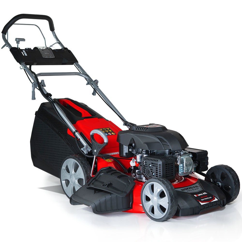 Baumr-AG Lawn Mower 21 Inch 248cc Electric Start Petrol ...