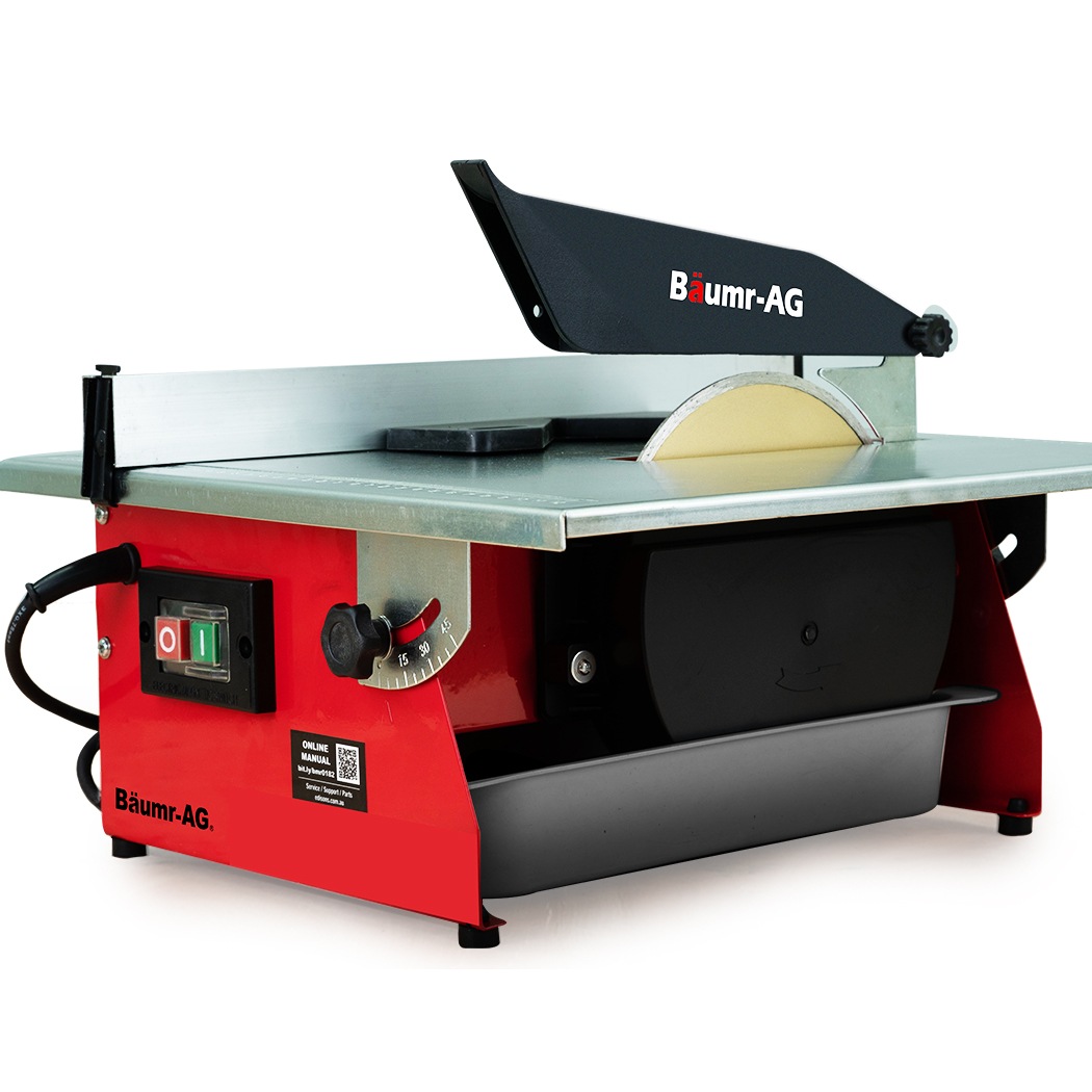 BAUMR-AG Table Tile Saw Wet Cutter 600W 7 Inch 180mm Top Electric ...