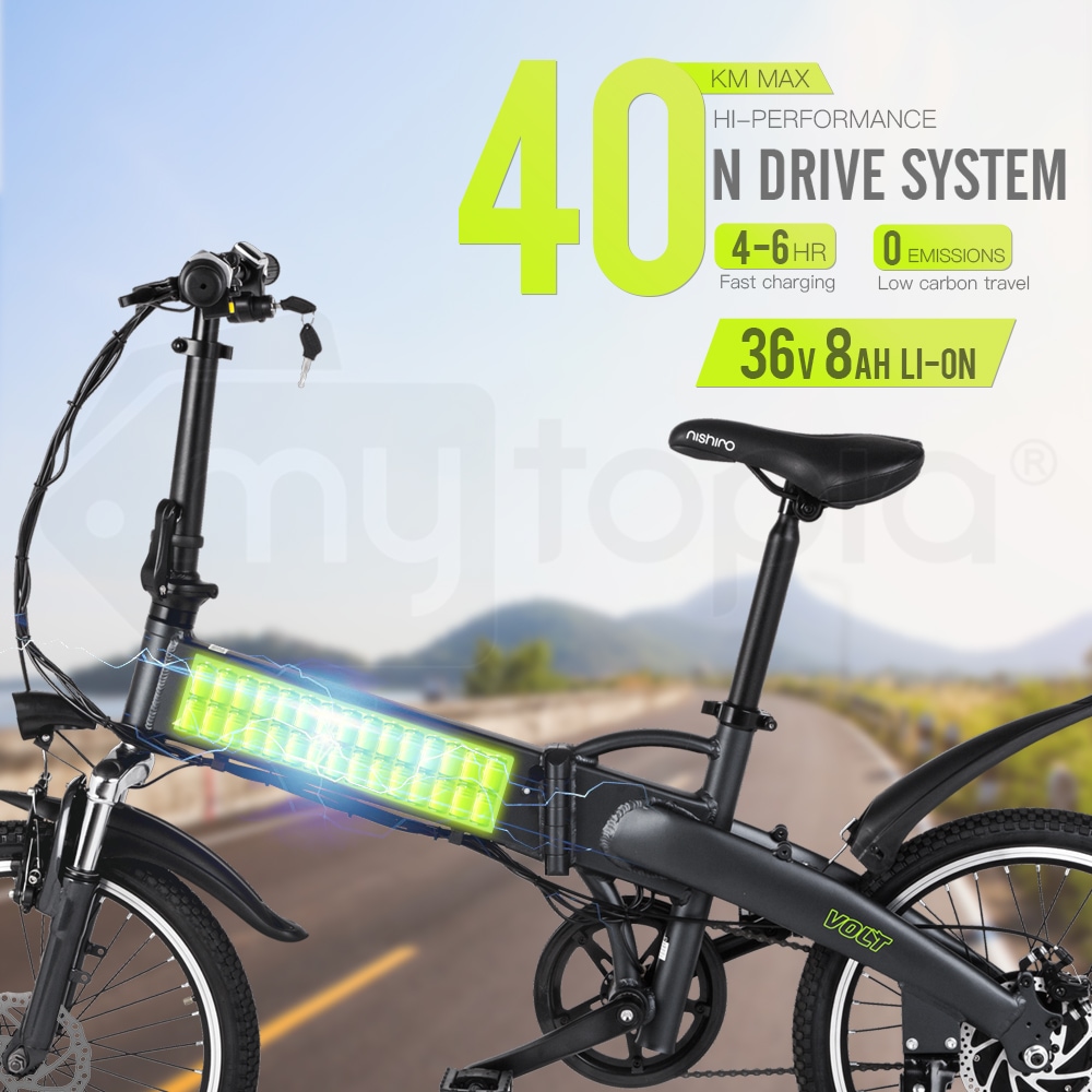 nishiro folding electric bike