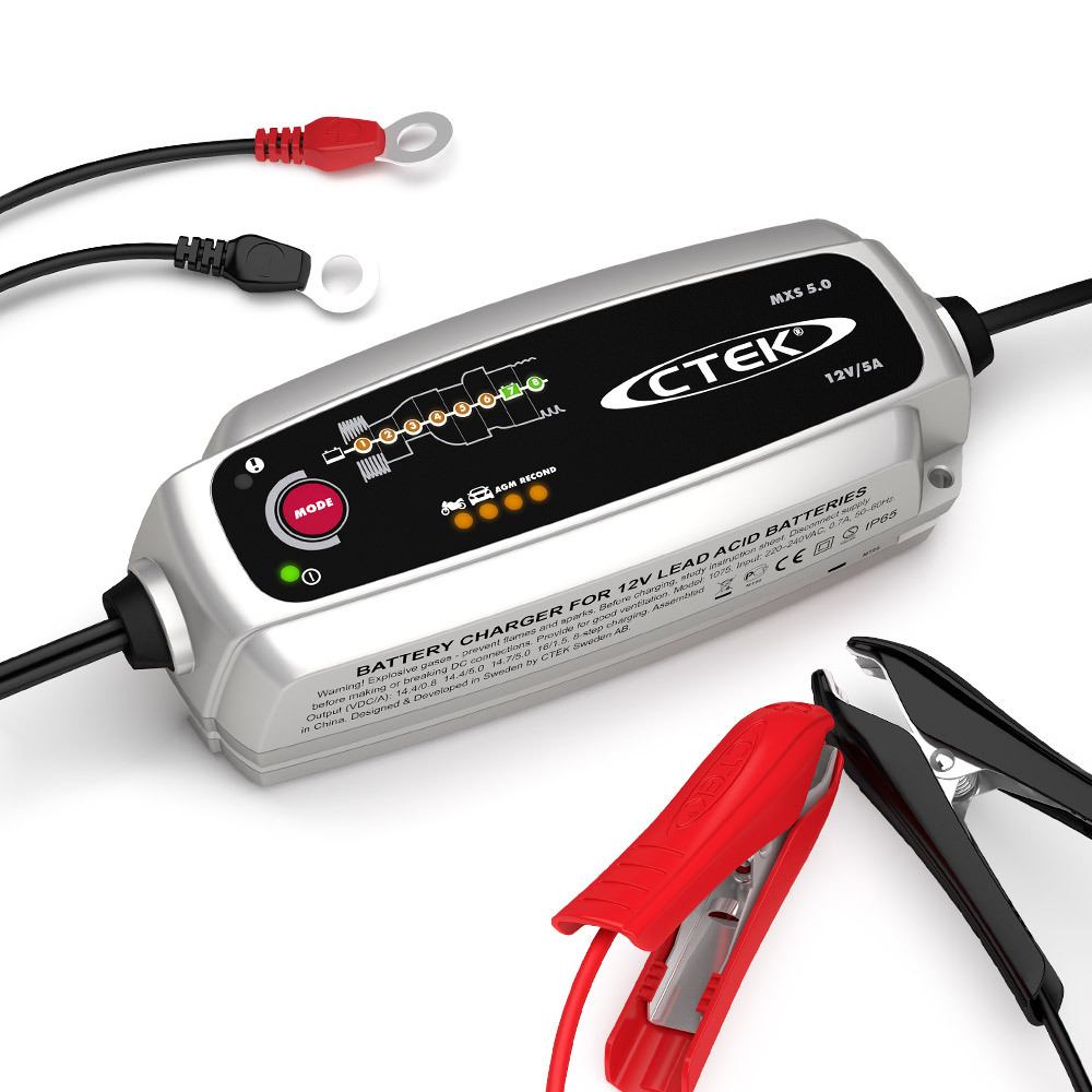 CTEK MXS 5.0 12V 5Amp Smart Battery Charger Car Boat 4WD Caravan Bike Marine AGM Buy Car