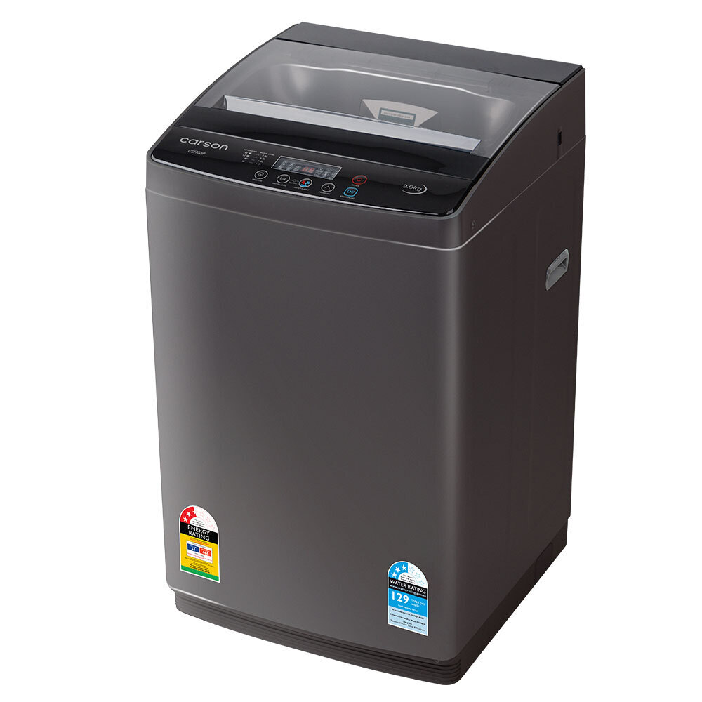 CARSON 9kg Top Load Washing Machine Home Dry Wash Automatic Washer