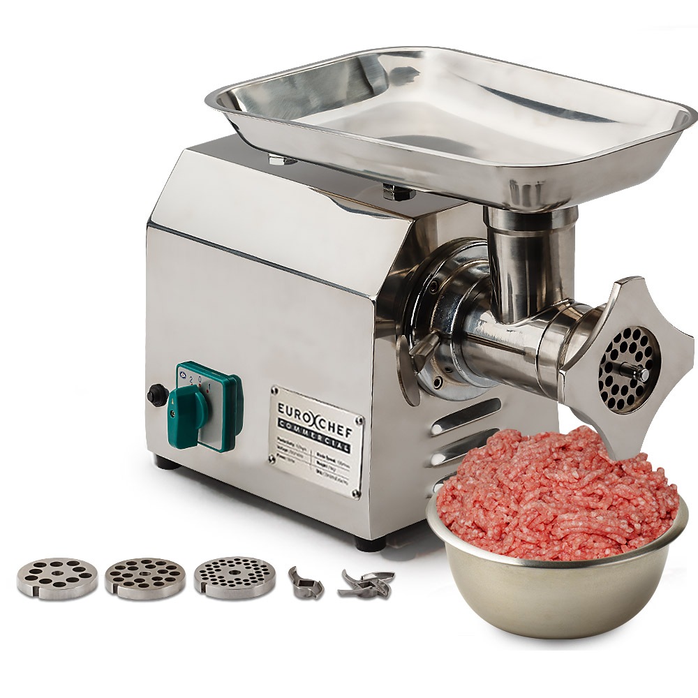 Eurochef 1 2hp Commercial Meat Mincer Electric Grinder Sausage