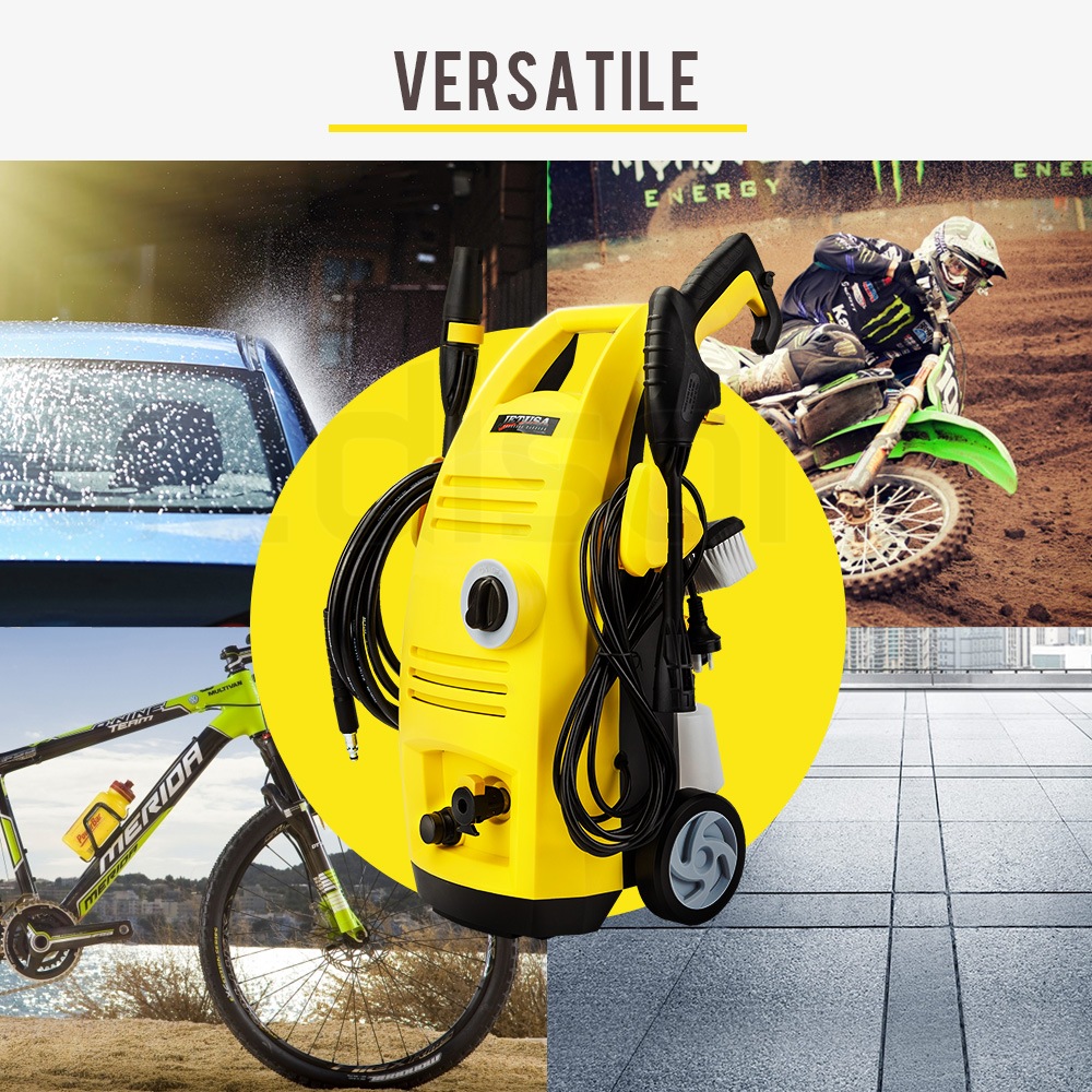 JETUSA 3200 PSI Electric High Pressure Cleaner Washer Gurney Water