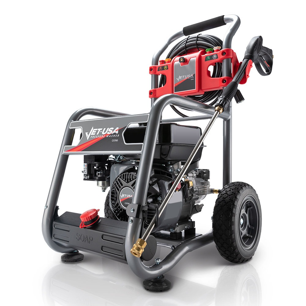 JetUSA 4800PSI PetrolPowered High Pressure Cleaner Washer Water Power