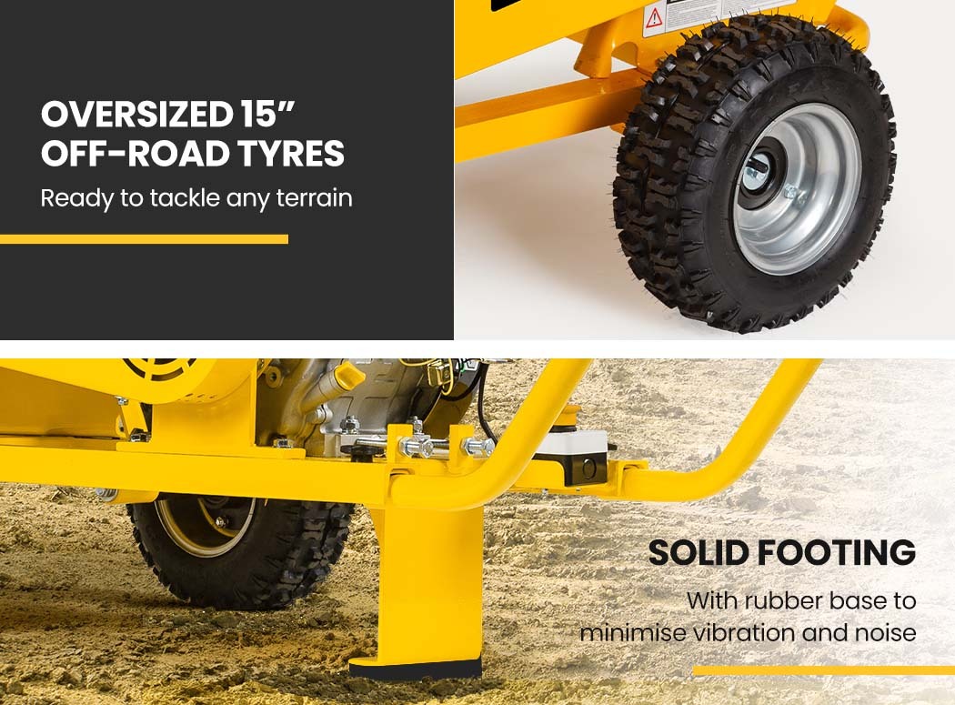 MICHIGAN 18HP Wood Chipper Garden Shredder Mulcher Tree Petrol Commercial Branch Buy Power