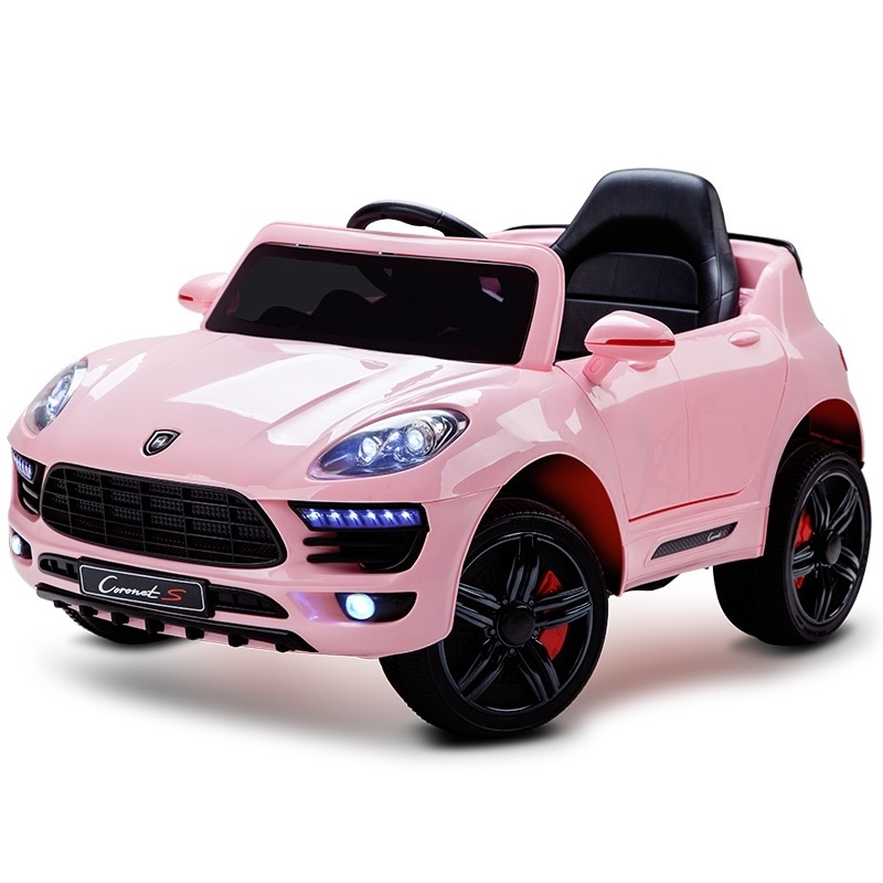 Rovo Kids Ride On Car Porsche Macan Inspired Electric Toy Battery