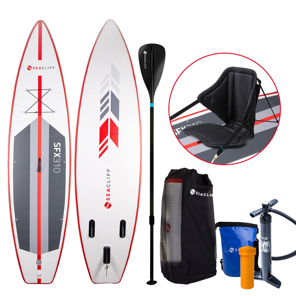 SEACLIFF Stand Up Paddle Board Inflatable SUP Surf Kayak Paddleboard