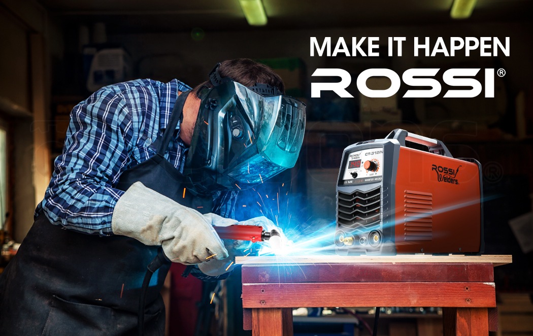 ROSSI 140 Amp 3in1 Multiprocess Plasma Cutter GTAW Stick Gas Tungsten