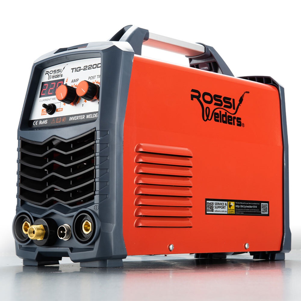 ROSSI 220A Welder Stick GTAW Gas Tungsten Arc Welding Machine Inverter ...