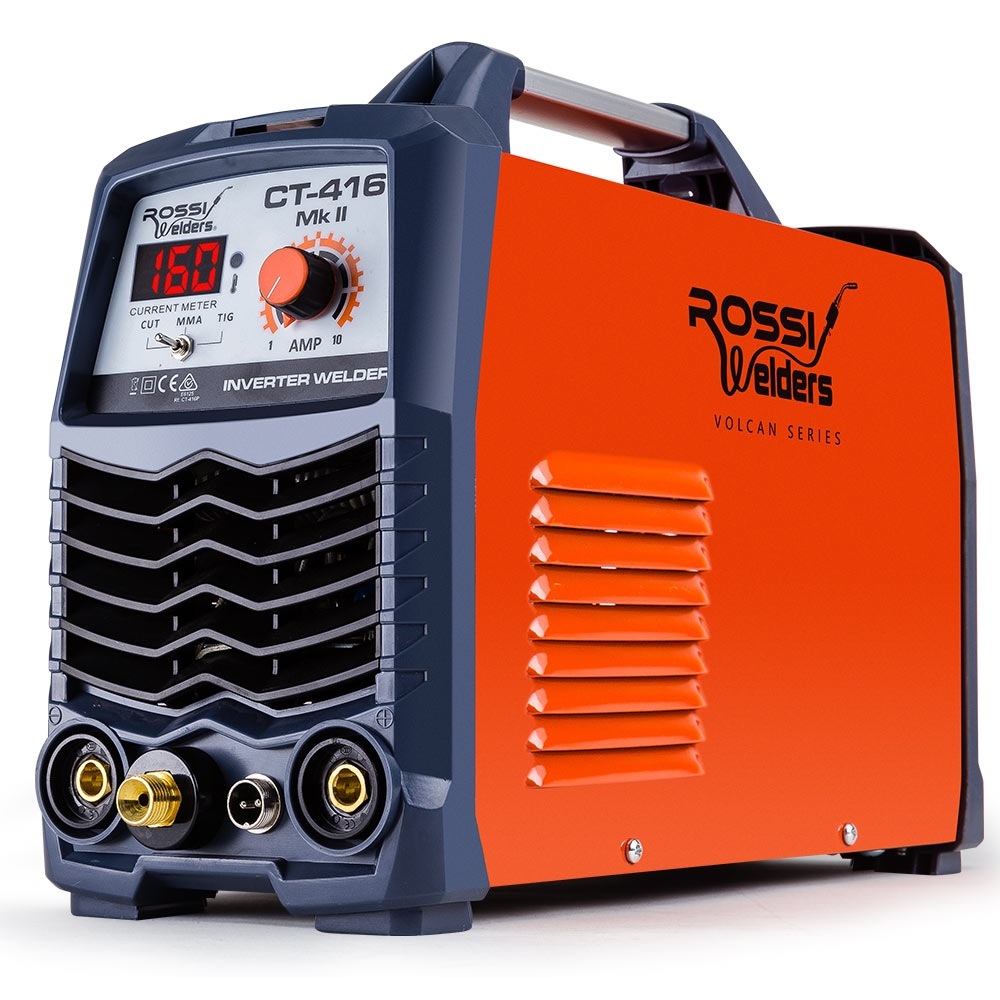 ROSSI CT416 Welder Inverter TIG MMA ARC Plasma Cutter Welding Machine