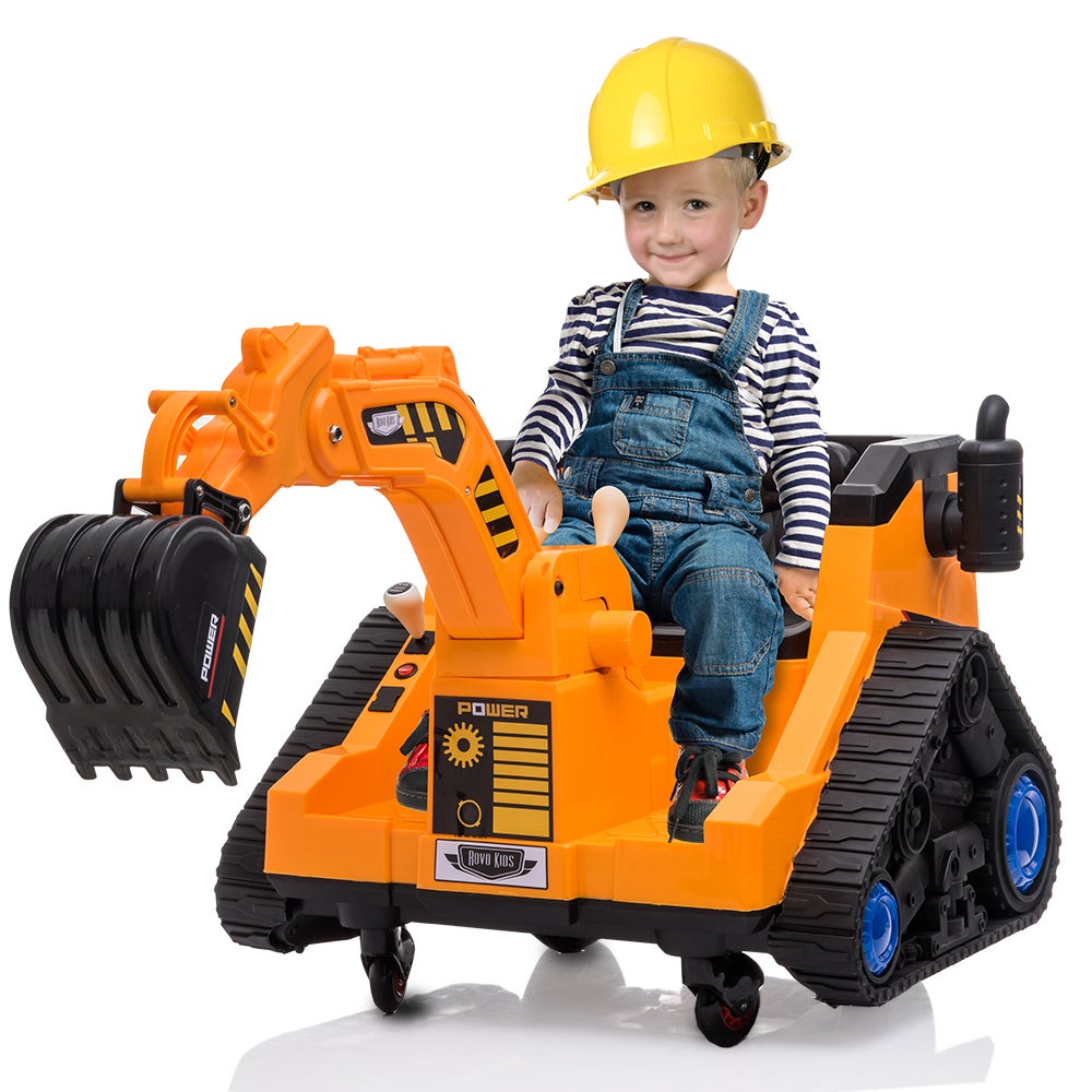 toddler ride on digger