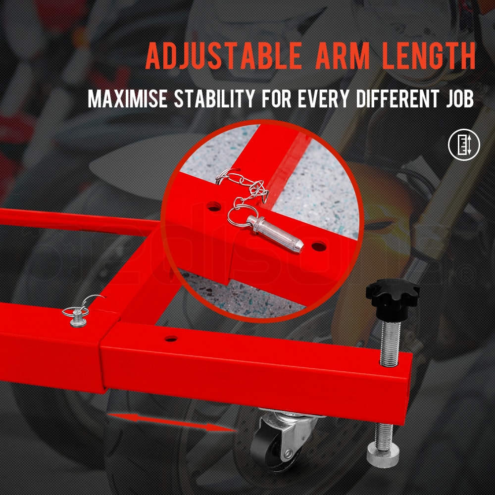 TREX Hydraulic Motorcycle Lifter Motorbike Lift Stand Table Jack Hoist