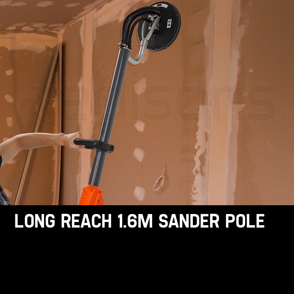 UNIMAC Drywall Sander 800W Plaster Board Gyprock Wall Dust Free Drywall