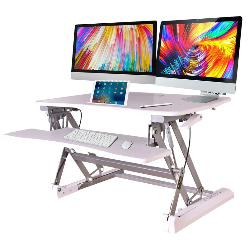 Avante Height Adjustable Desk Riser Sit Stand Office Computer Desk