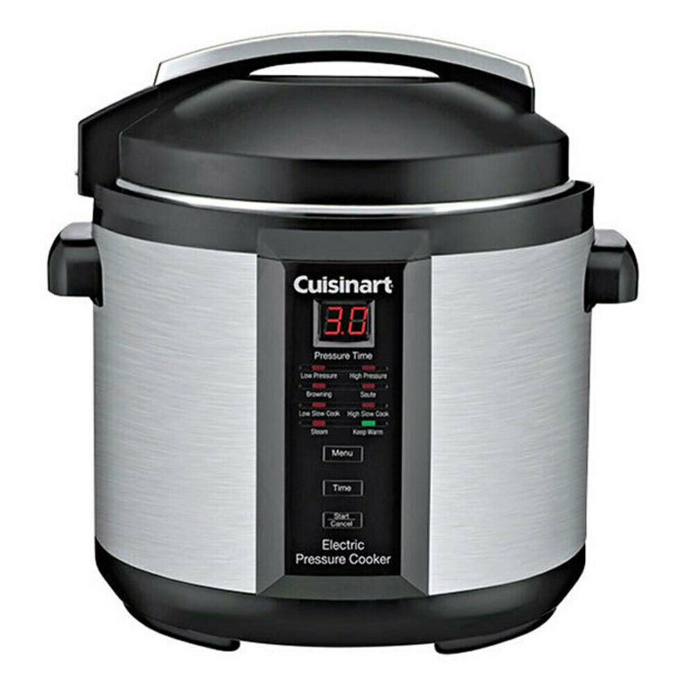 CUISINART PRESSURE COOKER PLUS 6L ELECTRIC SLOW COOKER MULTI FUNCTION 6 ...