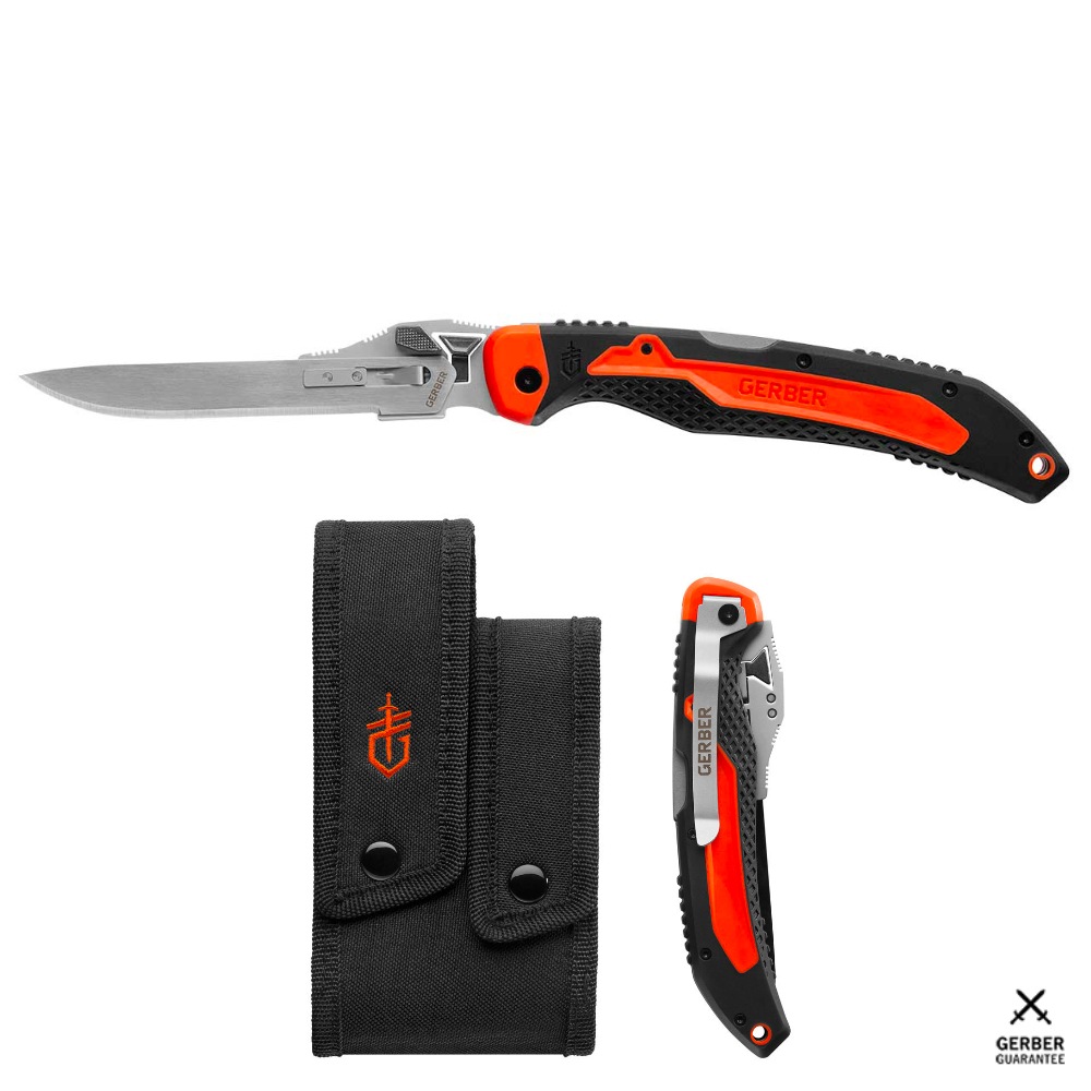 GERBER VITAL BIG GAME FOLDER EXCHANGABLE BLADE HUNTING KNIFE 31003053