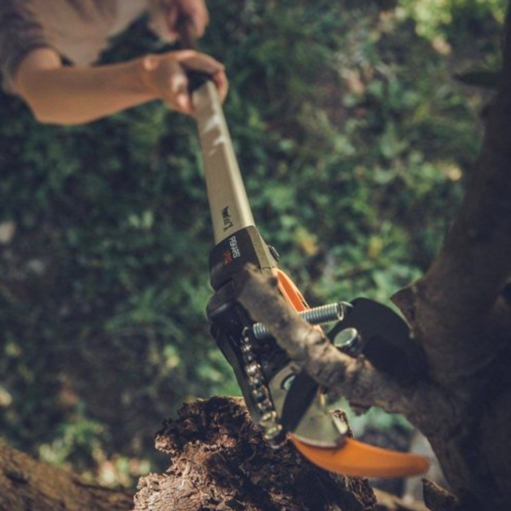 New Fiskars PowerGear X Tree Pruner UPX82 Extended Reach Buy Hand