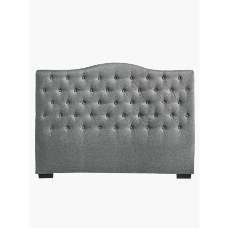 Mira Fabric Bed Head Light Grey Buy King Size Headboard 970499