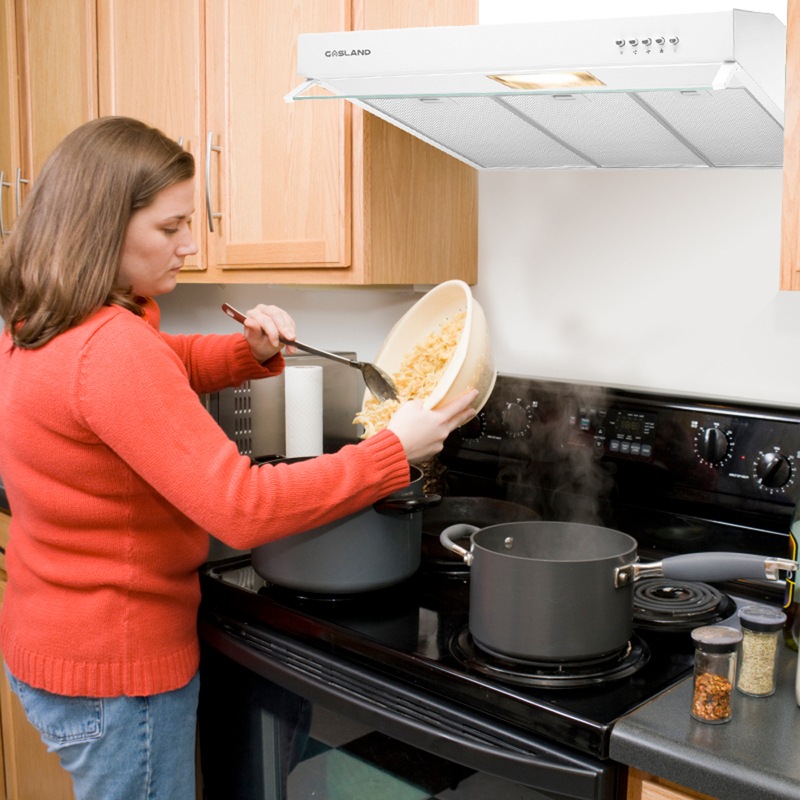 GASLAND chef Commercial Rangehood 900mm Slim Glass Range ...