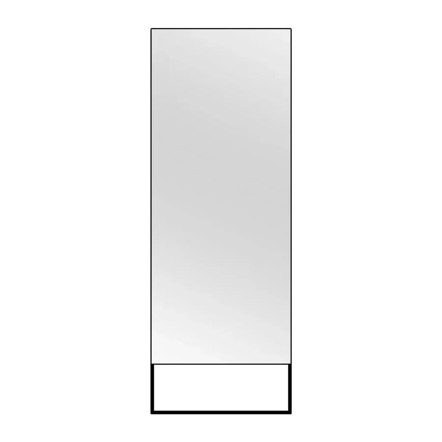 Black Metal Frame Free Standing Mirror 3 Sizes Available Black Metal Frame Free Standing Mirror