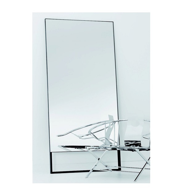 Black Metal Frame Free Standing Mirror 3 Sizes Available Buy