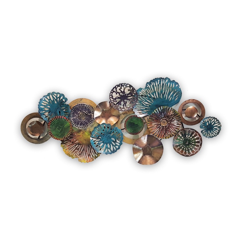 Ocean Coral Large Metal Wall Art 156cm | Buy 3D Wall Art - 335795