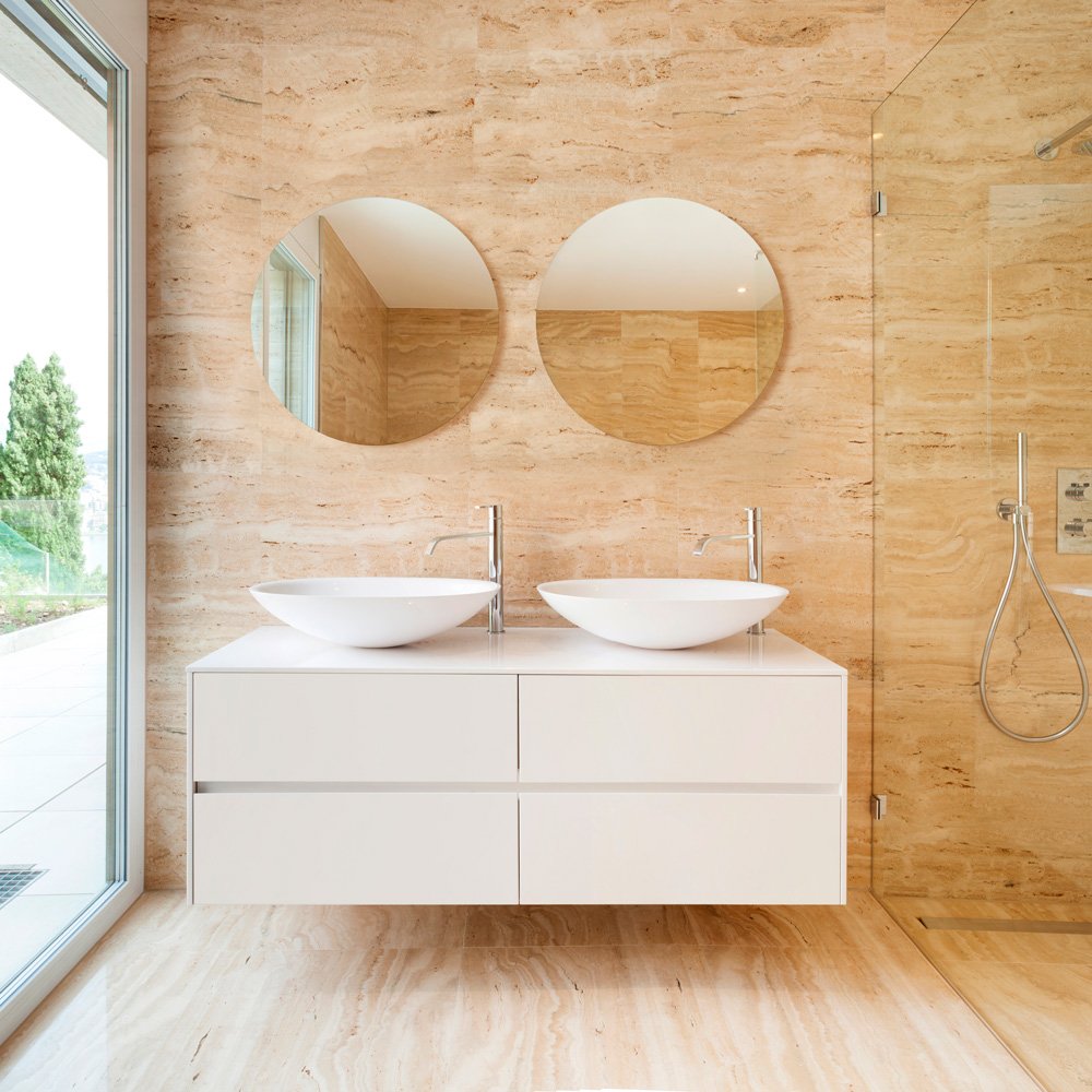 Budget Round Polished Edge Mirror Range 60cm Or 90cm Budget Round Polished Edge Mirror Range