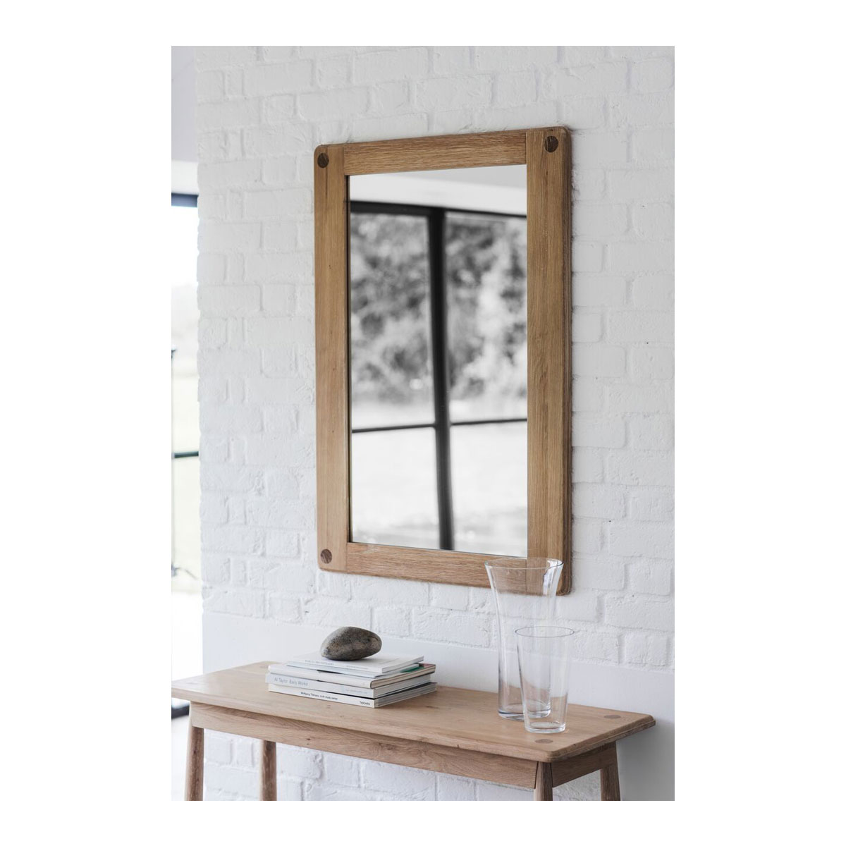 Westin Timber Wall Mirror 70cm x 100cm Buy Wall Mirrors 890646